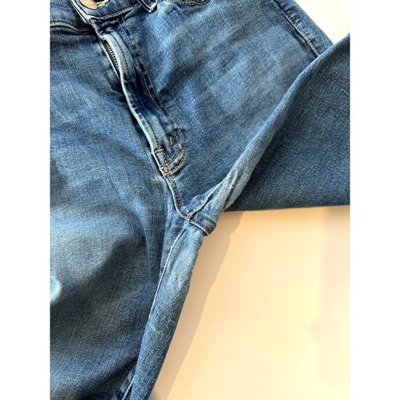 Mother Insider Crop Step Chew 30 raw hem medium wash fair - Picture 11 of 13